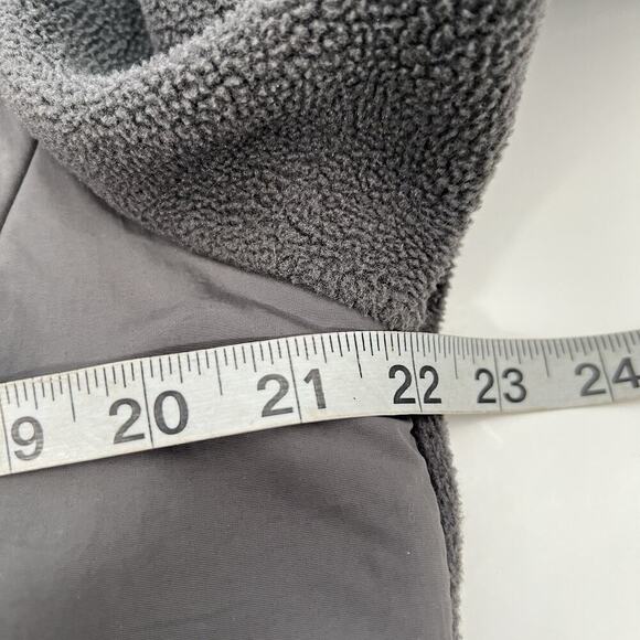 The North Face Denali Jacket Womens Large Gray Pink Full Zip Polartec Recycled - Picture 10 of 13